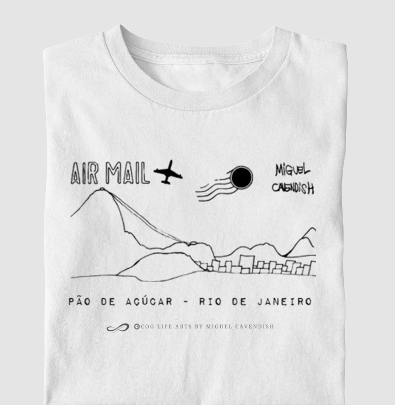 Camiseta Adulto Pão de açúcar by Miguel Cavendish