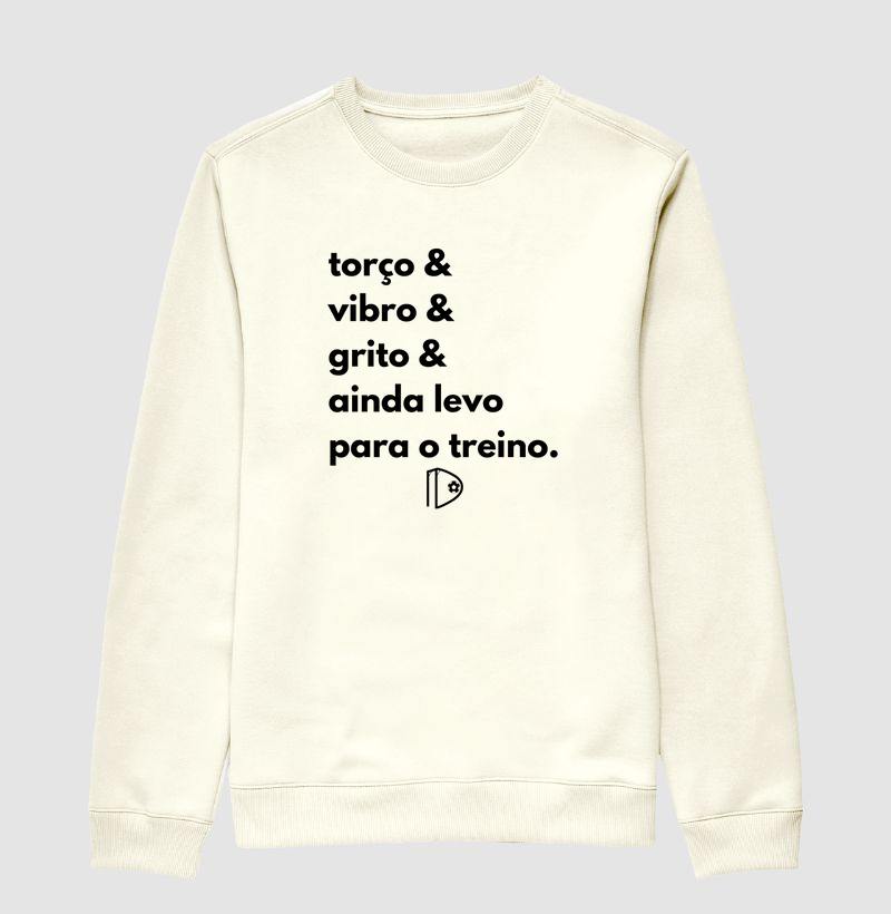 Torço & vibro & grito