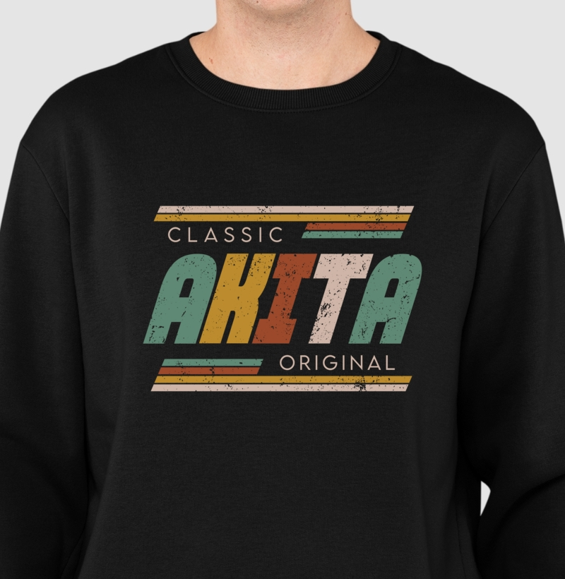 Suéter Moletom Akita Vintage