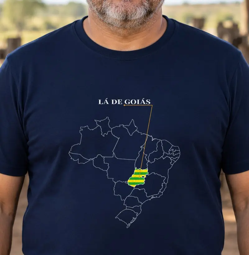 Lá de Goiás - Camiseta