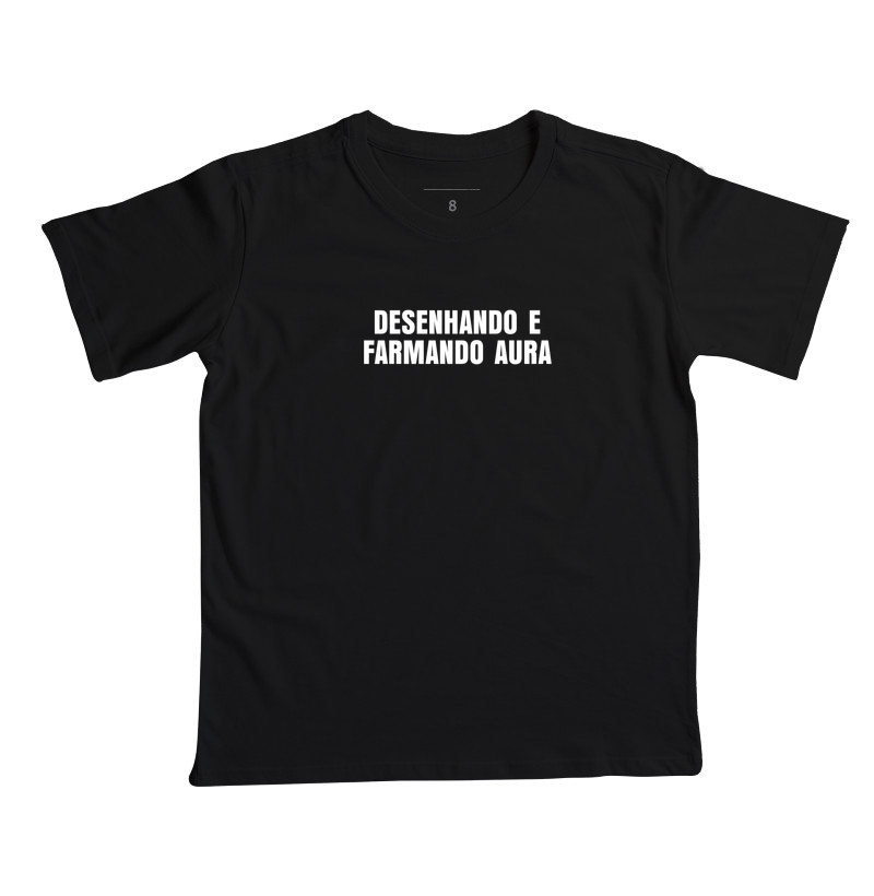 Desenhando e farmando aura
