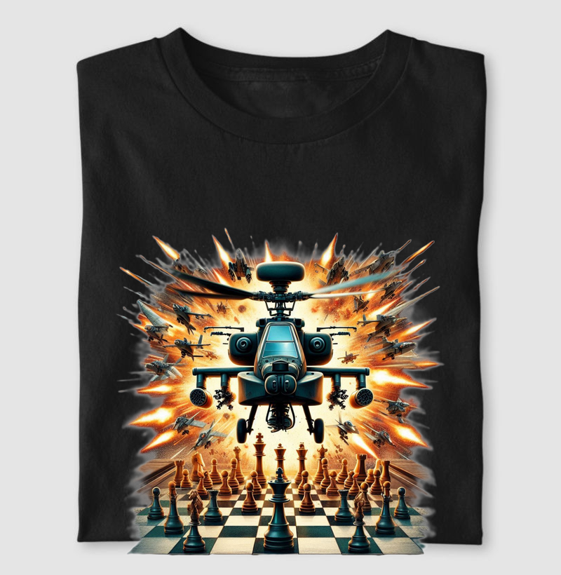 Helicóptero no xadrez