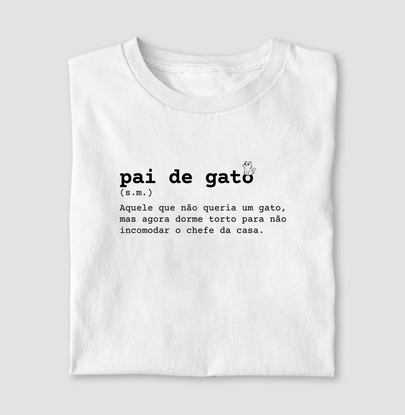 Camiseta Pai de Gato