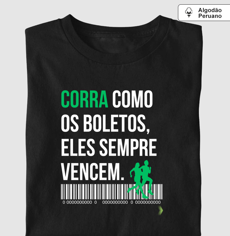 Corra como os boletos