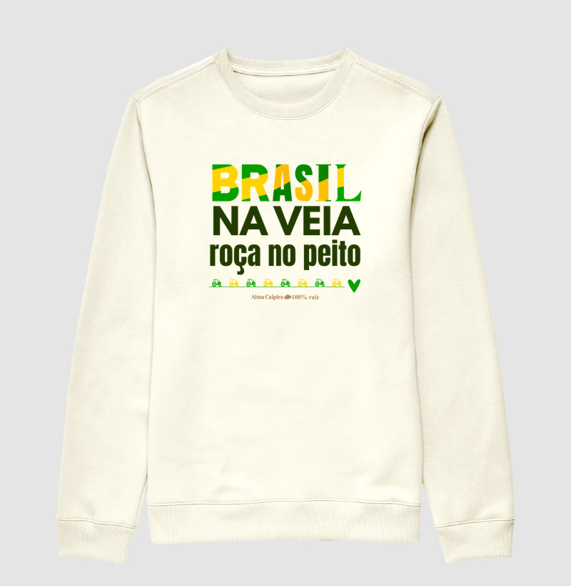 Brasil na veia, roça no peito