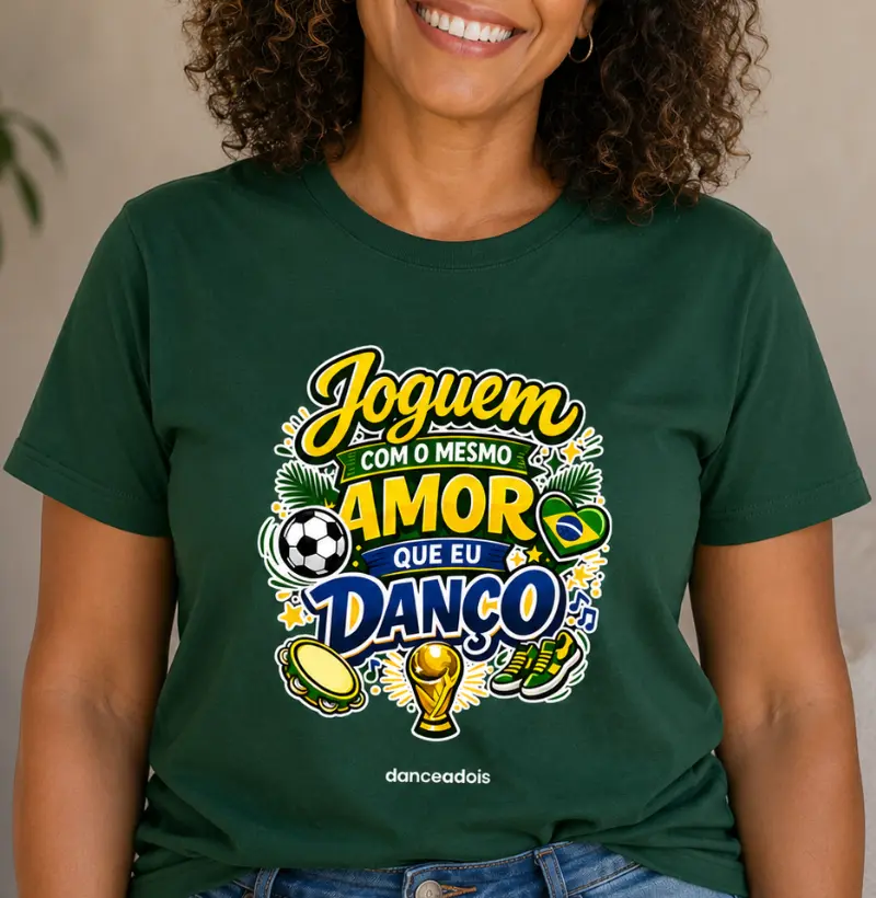 Joguem com o amor que eu danço.