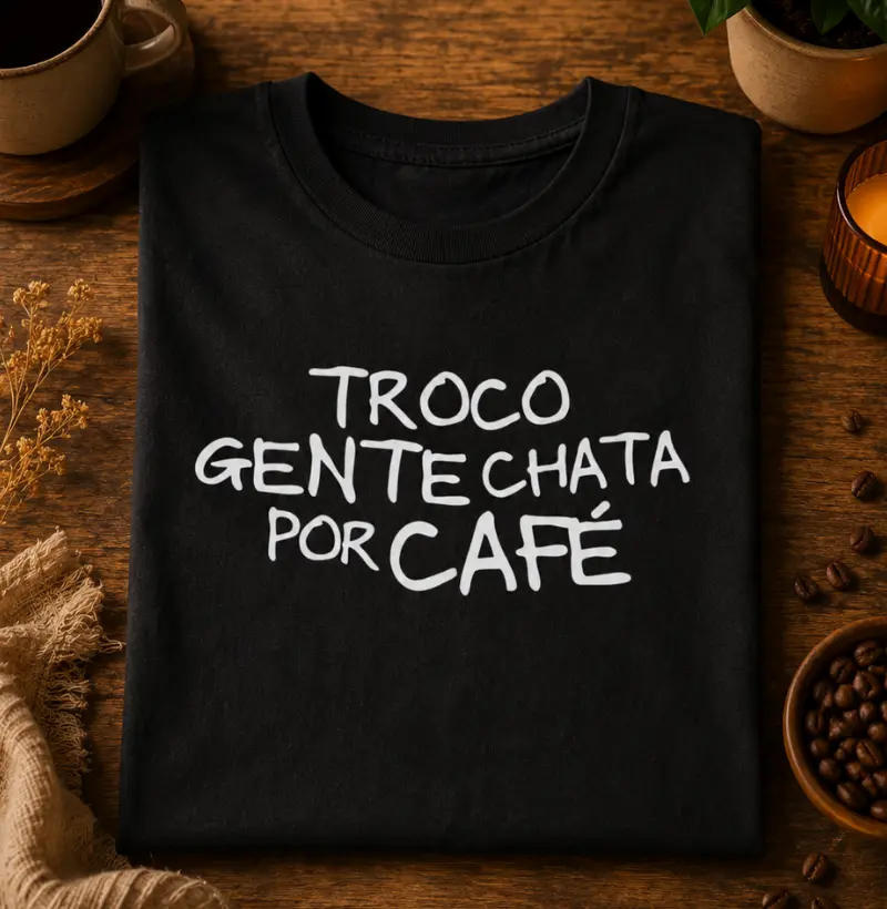 Troco gente chata por café