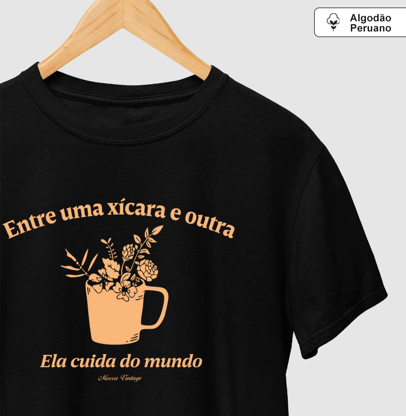 ALGODÃO PERUANO - Ela cuida do mundo