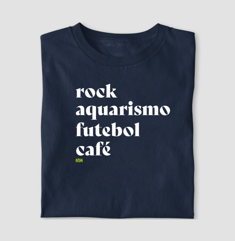 [4 PAIXÕES] Rock, Aquarismo, Futebol e Café