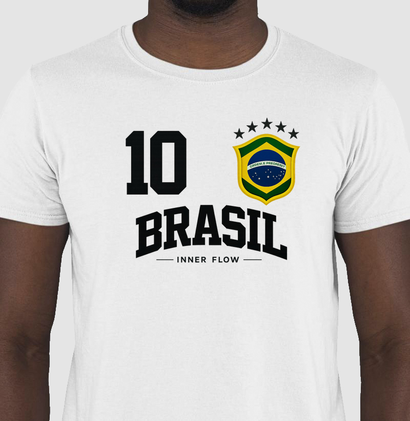 T-shirt Brasil brasão