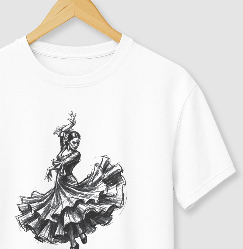 Camiseta Masculina Espanha - Bailarina