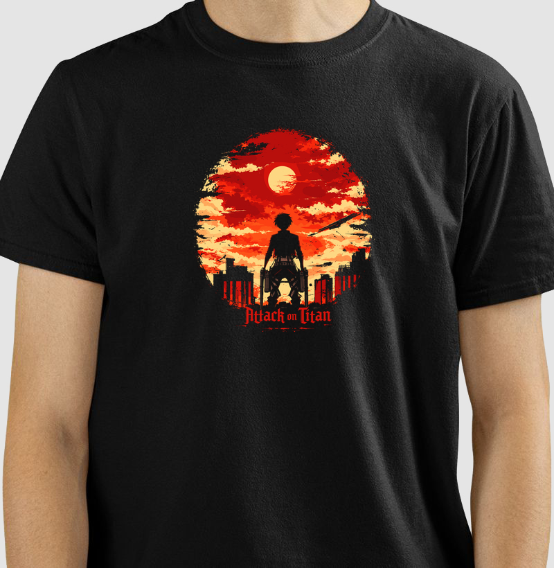 Eren Yeager Sunset