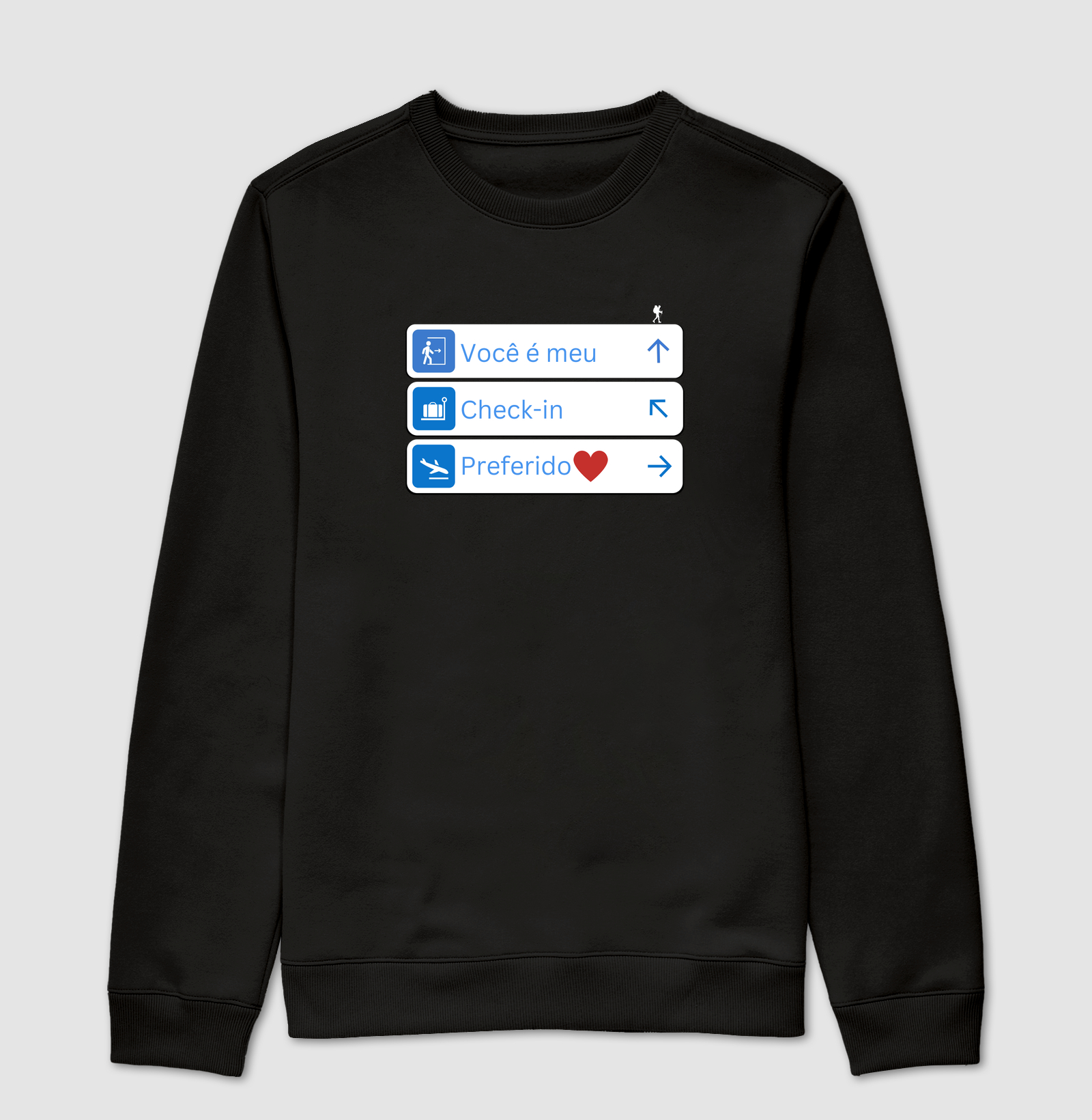 Camiseta Estampa Você é Meu Check-in Preferido | Excursionista