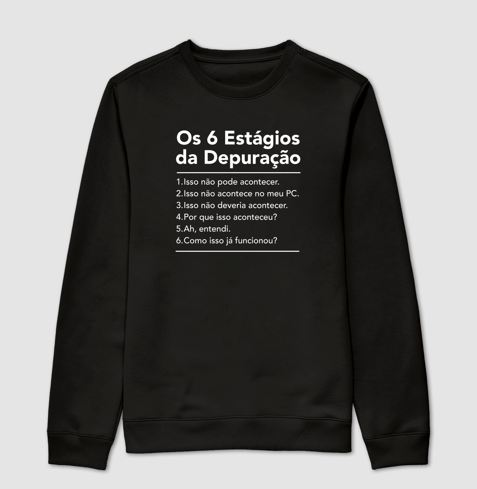 Os 6 Estágios da Depuração