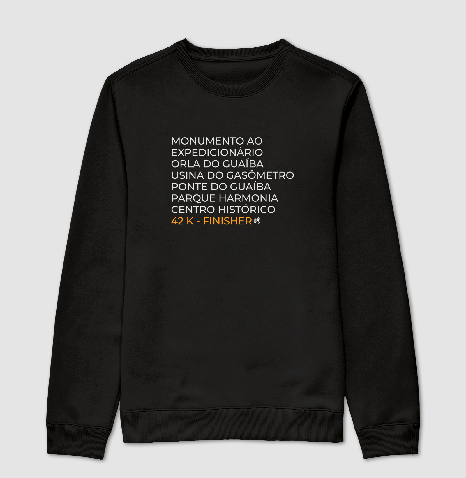 Camiseta Maratona - Percurso Maratona POA 