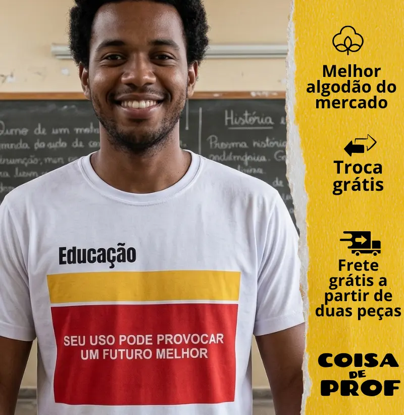 Camiseta Educação Caixa de Medicamento