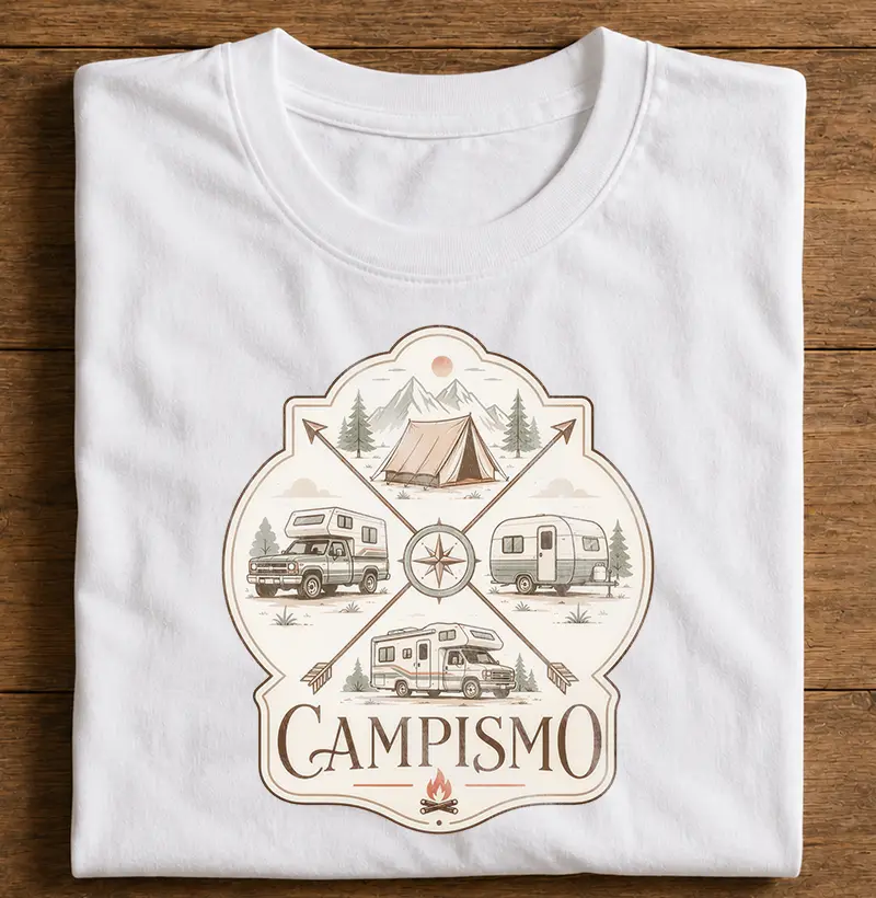 Campismo Vintage — Camping