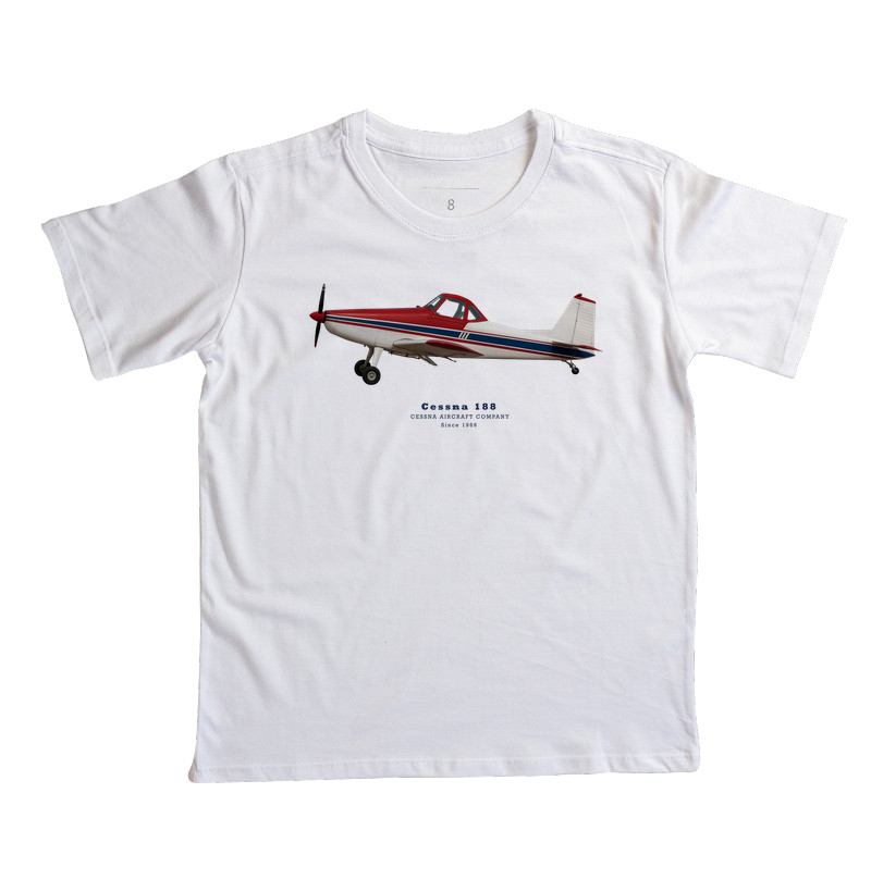 Cessna 188 - Vermelho e Azul
