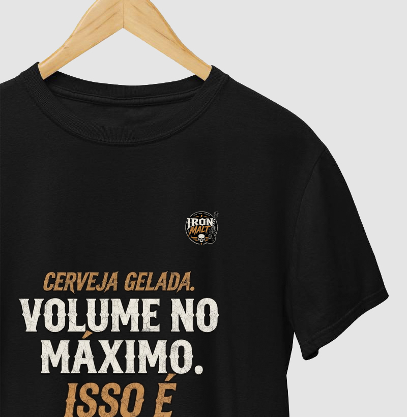 Cerveja gelada. Volume no máximo. Isso é rock n' roll