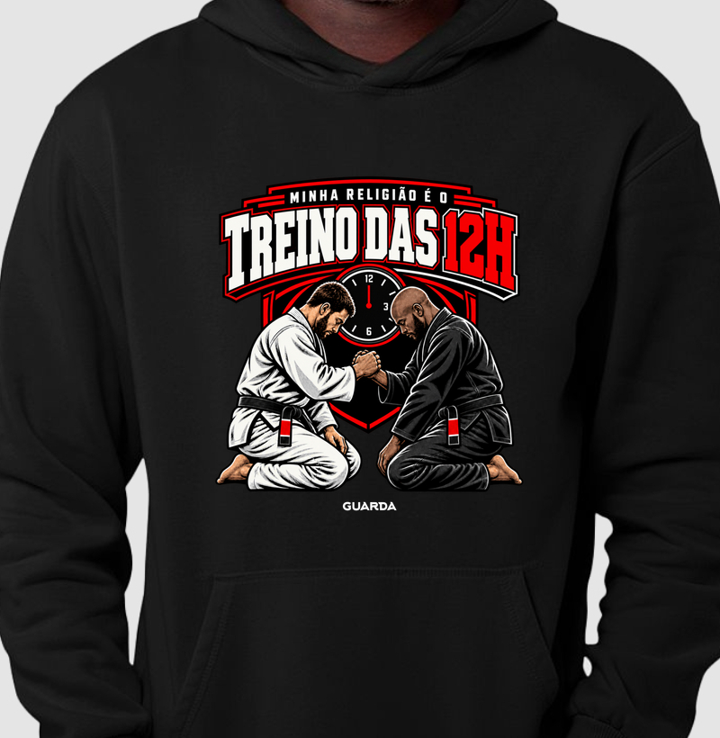 Treino das 12h - Hoodie Moletom