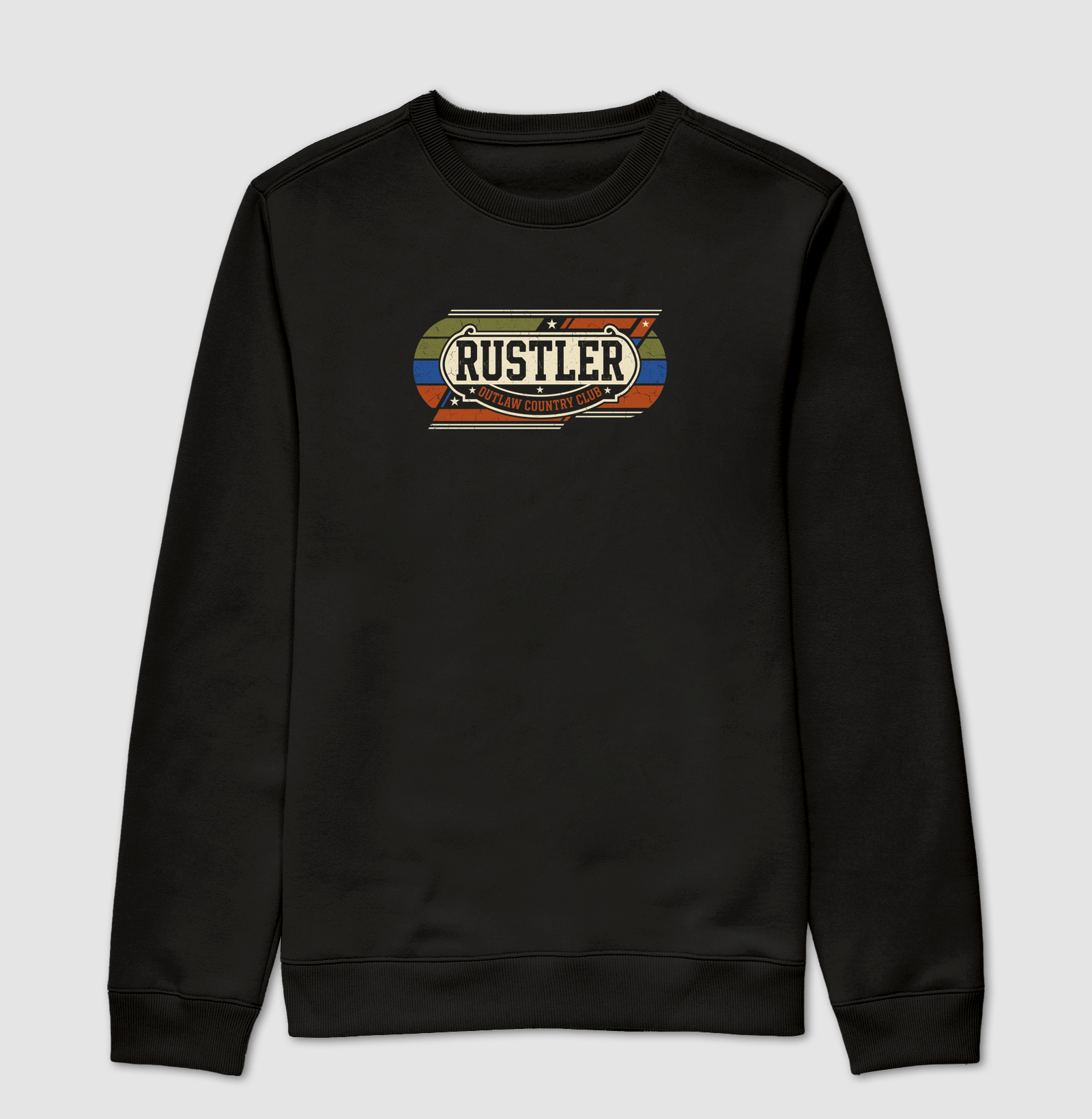 Camiseta Country Masculina e Feminina Rustler Outlaw Country Club