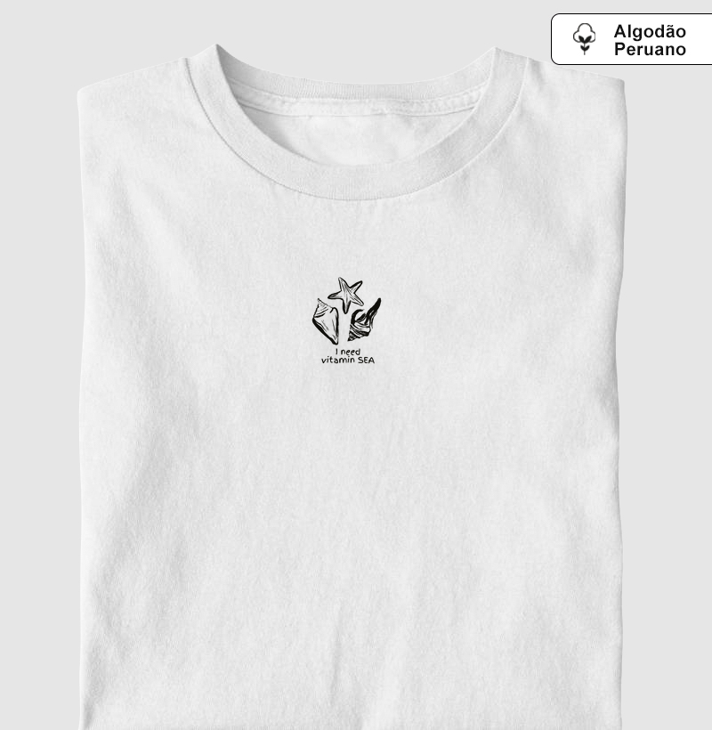 Camiseta Algodão Peruano Vitamin Sea