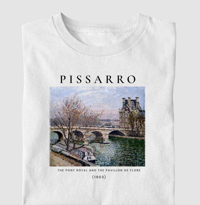 The Pont Royal and the Pavillon de Flore (1903) - Camile Pissarro