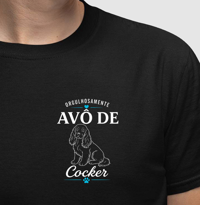 Orgulhosamente Avõ de Cocker