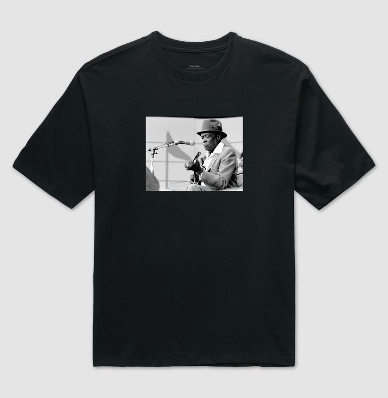 John Lee Hooker, 1981 - Camiseta Oversized
