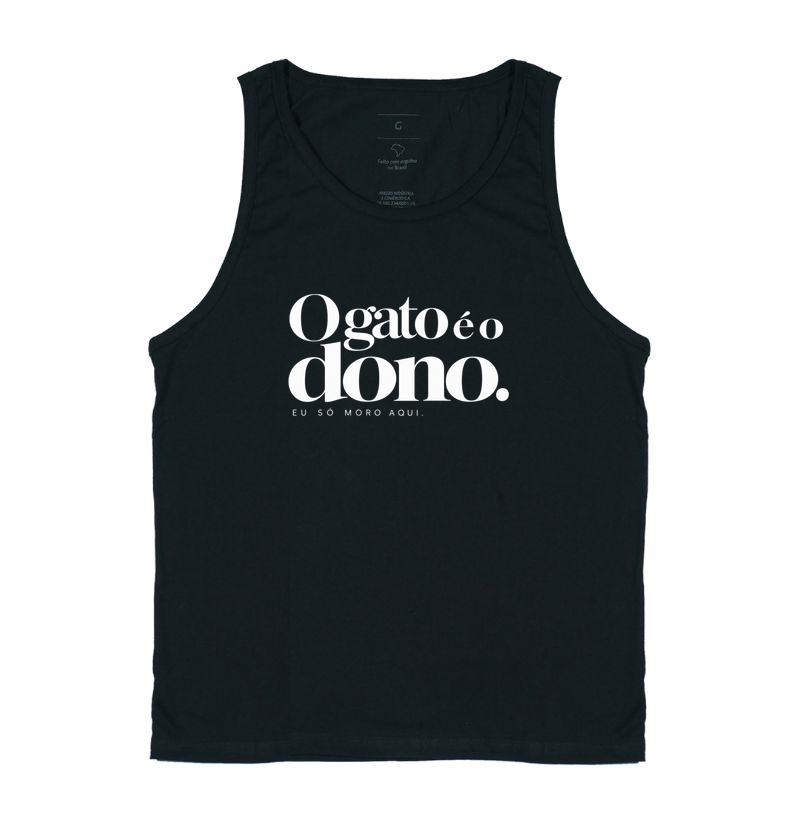 O gato é o dono...