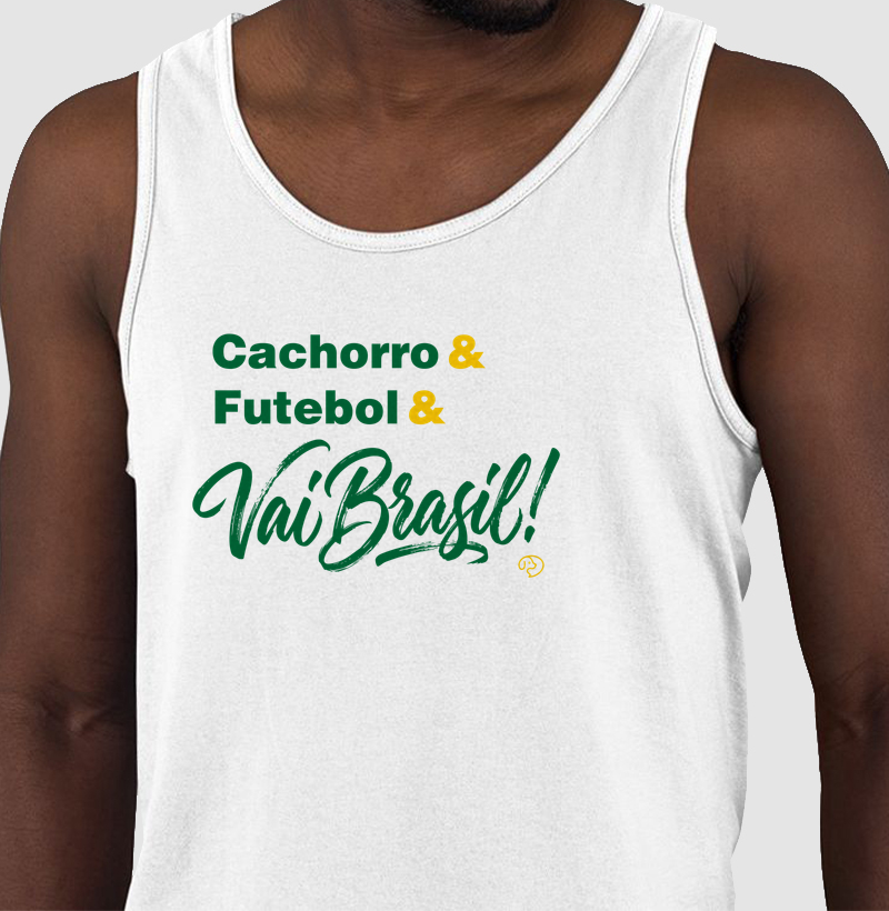 Cachorro & Futebol & Vai Brasil!