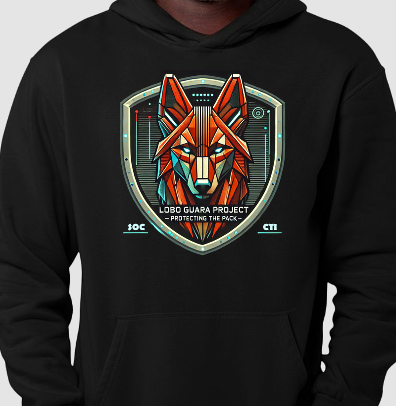Hoodie Moletom - Lobo Guará Project: Protecting the Pack