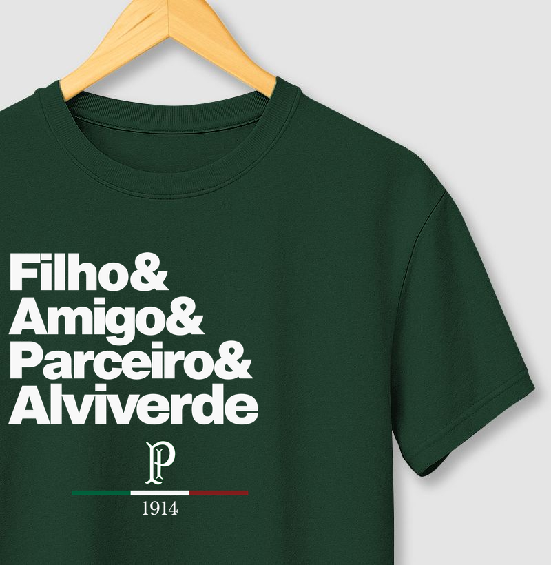 Filho, amigo, parceiro e Alviverde