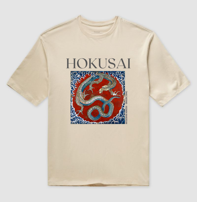 Dragon 1844 - Katsushika Hokusai
