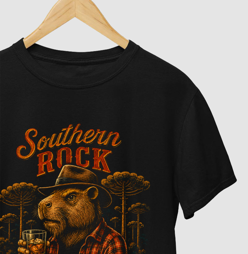 Camiseta Capivara  Southern Rock 