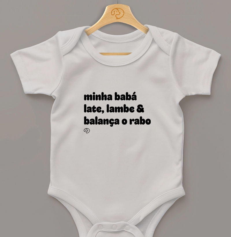 Minha Babá Late, lambe & balanca o rabo