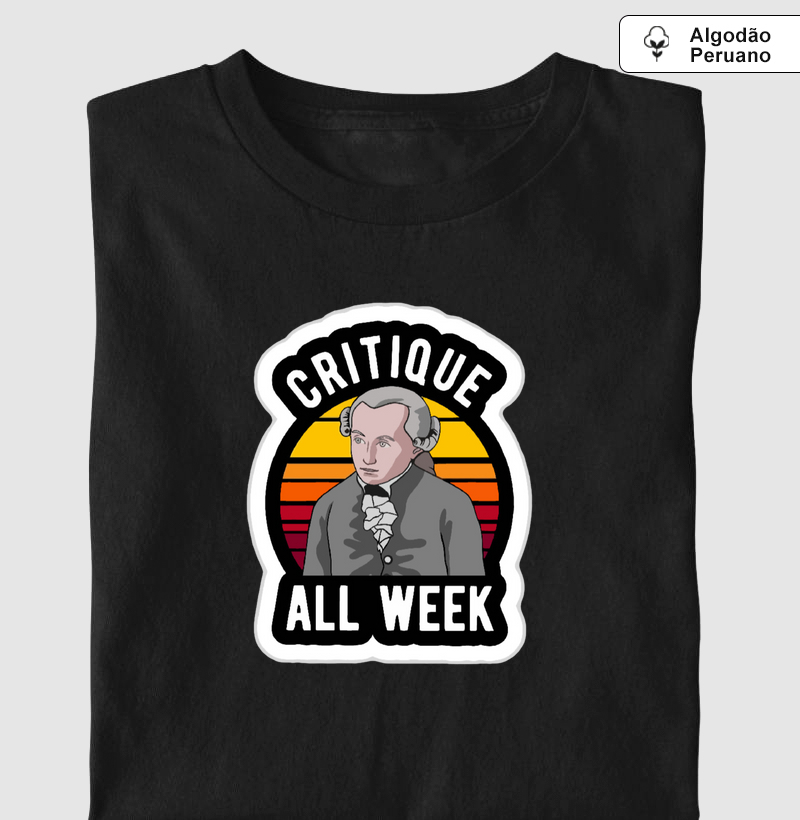 Immanuel Kant - Critique All Week