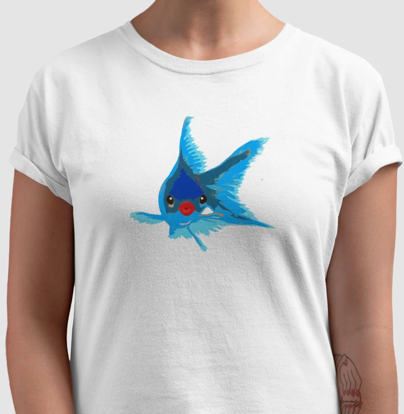 CAMISETA RESERVA.INK MASCULINA E FEMININA ARTE COADA - Beijinho