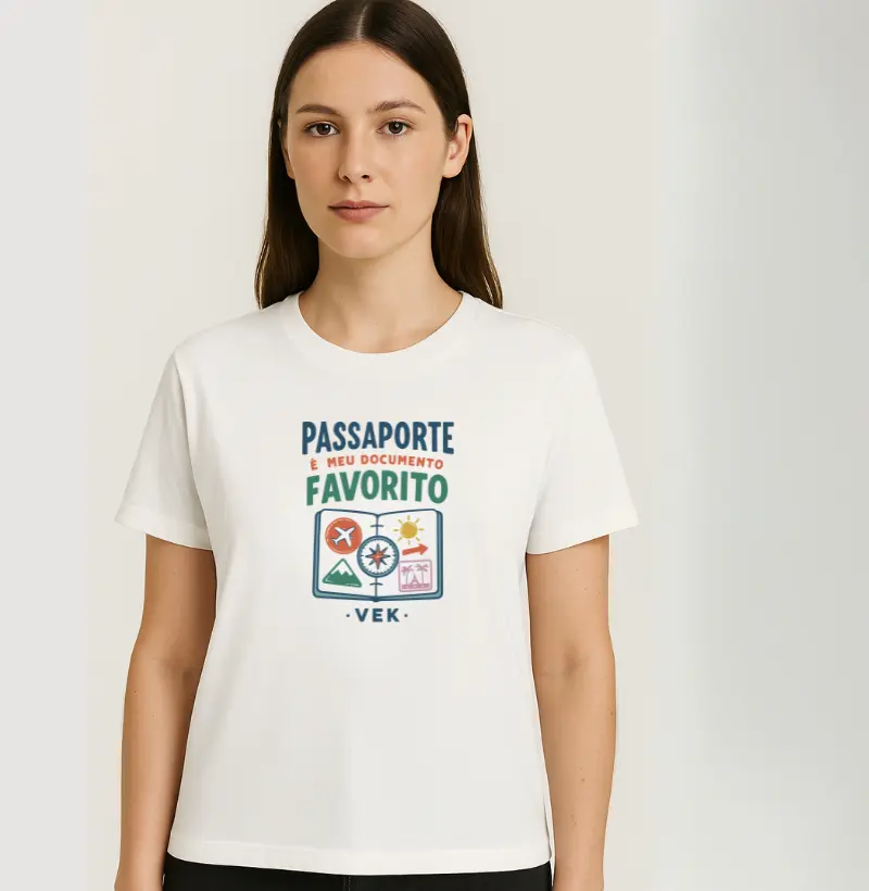 Camiseta Passaporte Vek