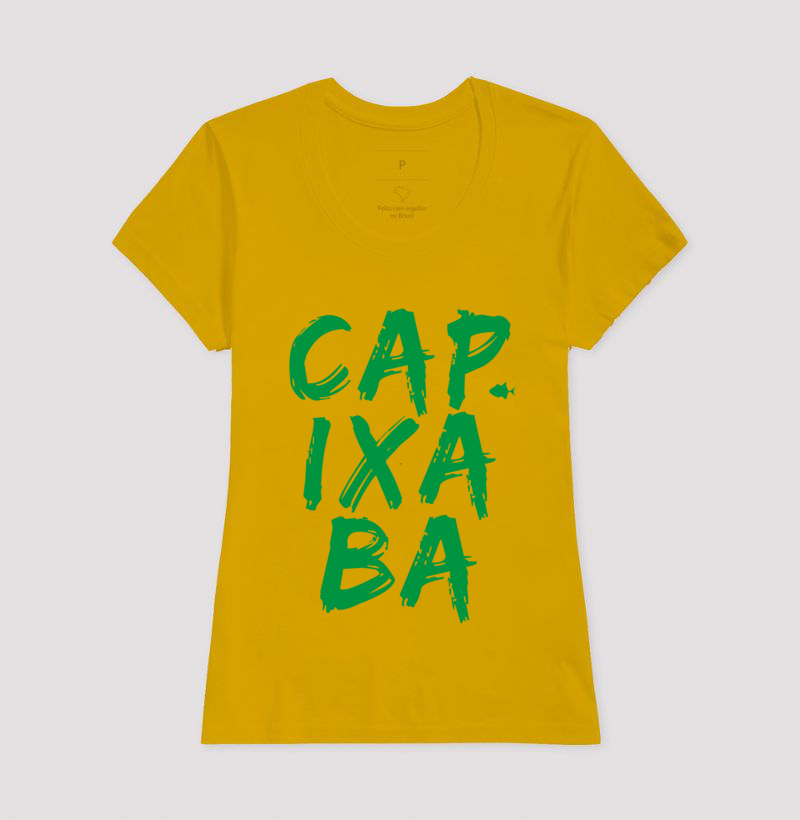 Capixaba Mega Verde e Amarelo - Feminina - #28514