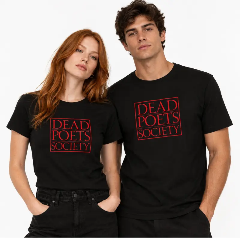 Camiseta Sociedade dos Poetas Mortos