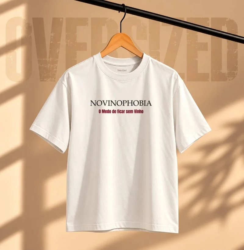 Camiseta NovinoPhobia - Camiseta Oversized