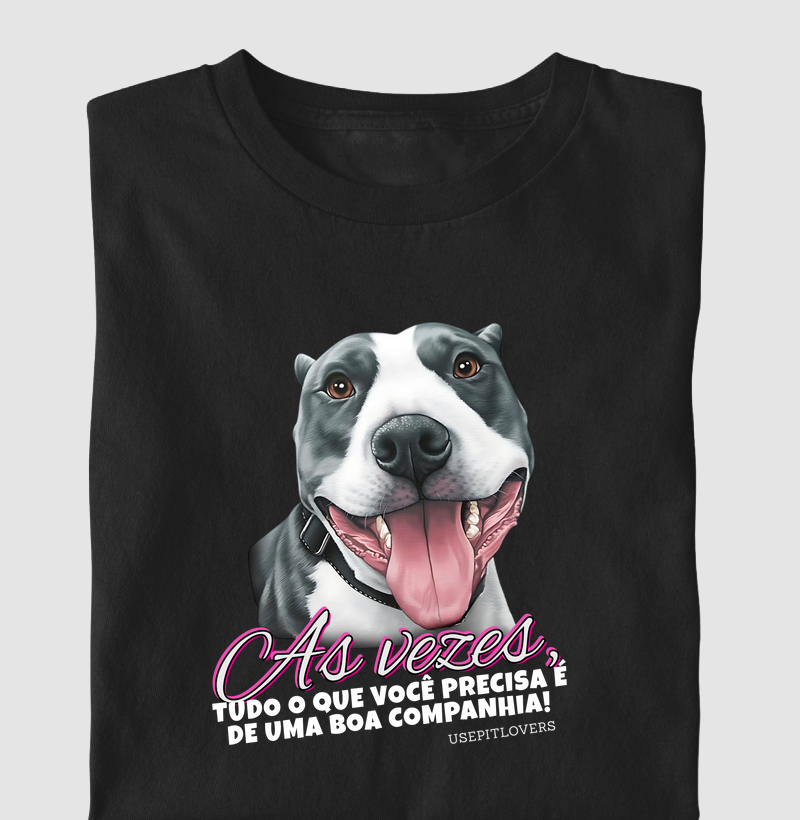 AS VEZES TUDO QUE VOCÊ PRECISA É DE UMA BOA COMPANHIA.