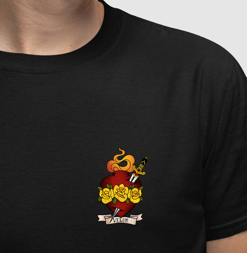 Camiseta Imaculado Coração de Maria - parceria com ator Juliano Cazarré