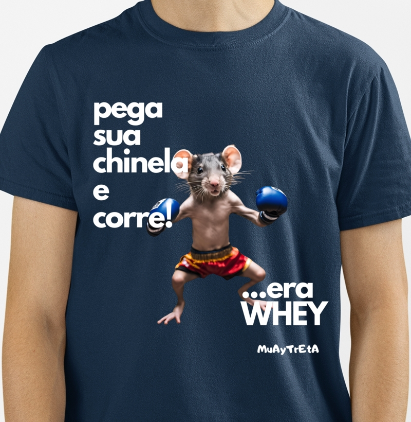 Pega sua chinela e corre, era whey!  - rato