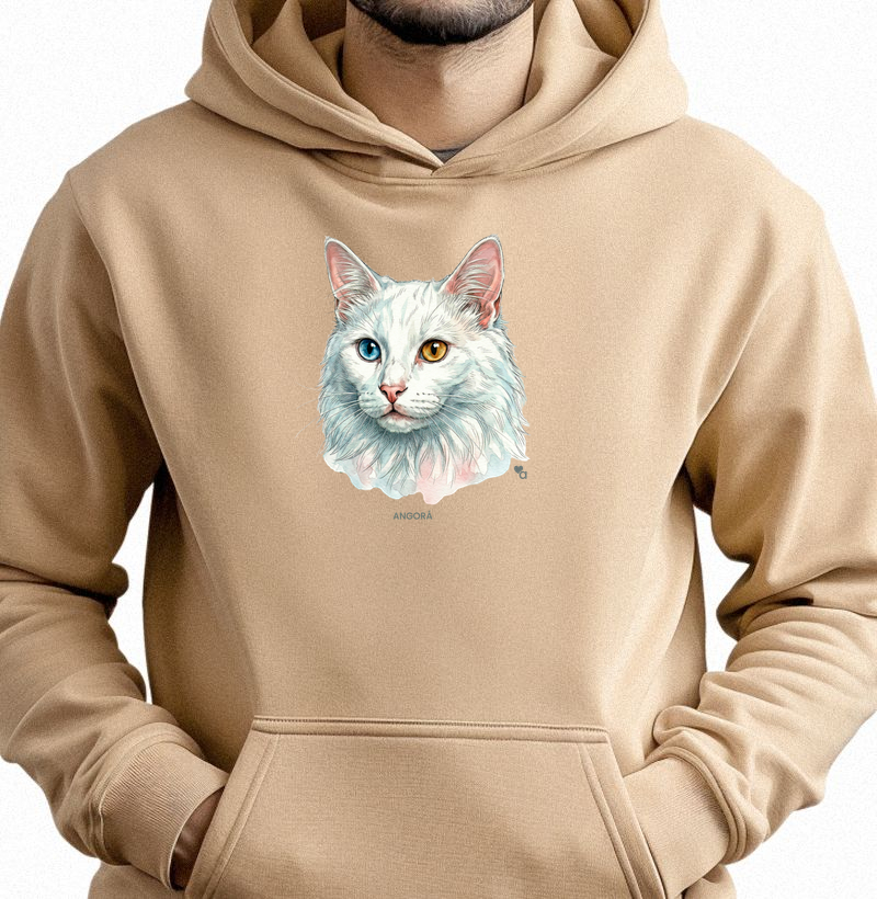 Gatos - Angorá - Moletom Hoodie