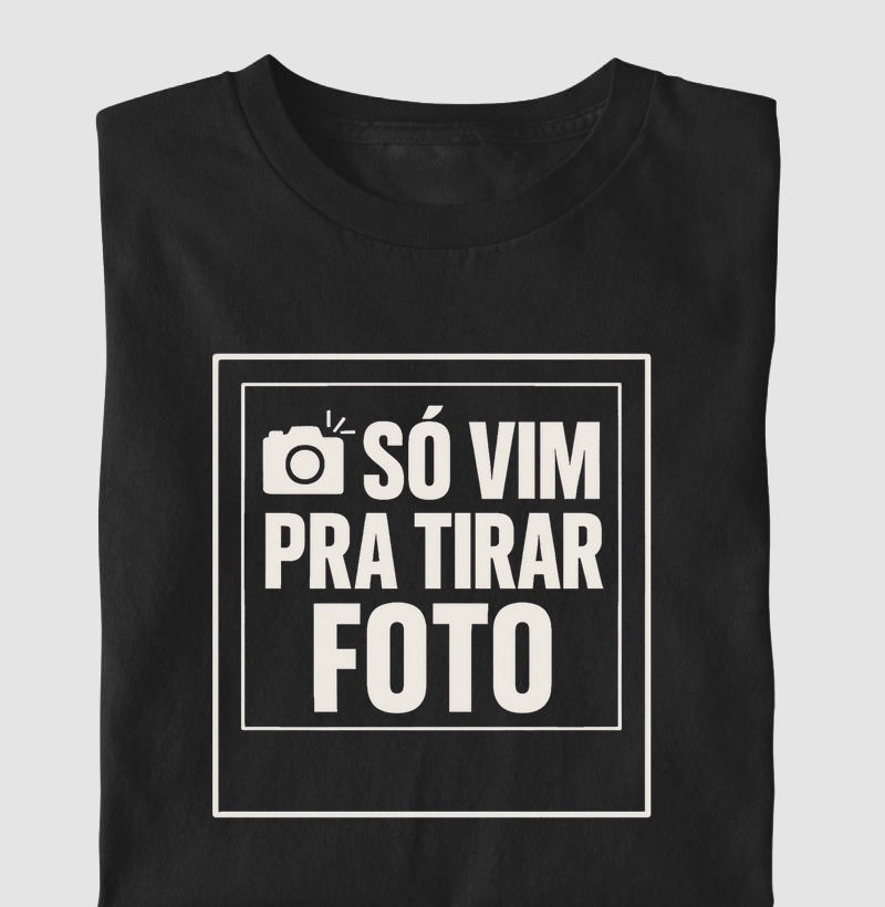 SÓ VIM PRA TIRAR FOTO