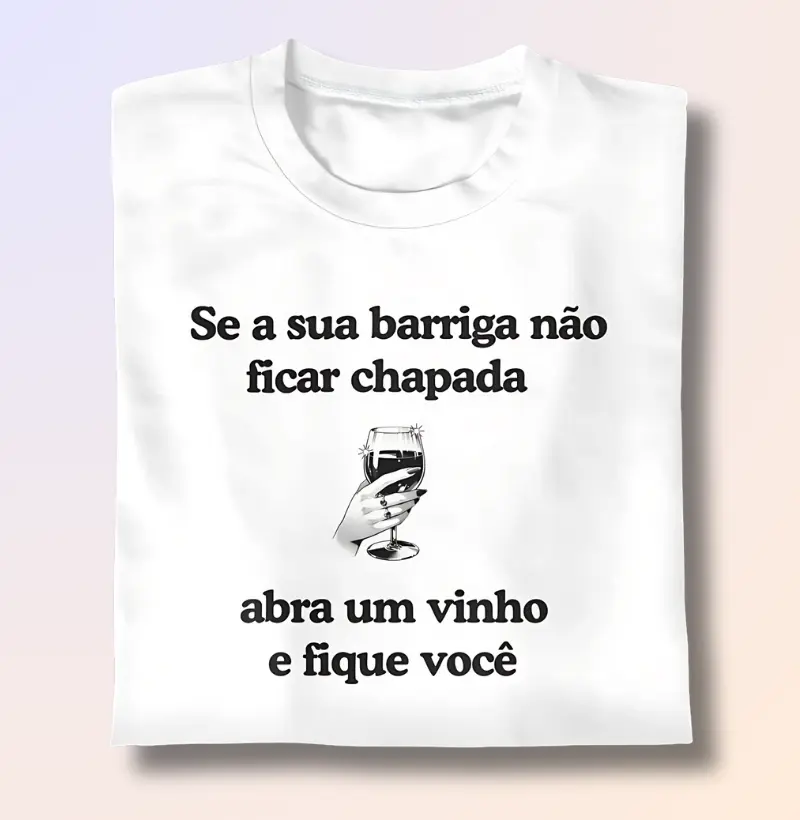 Se a sua barriga não ficar chapada...