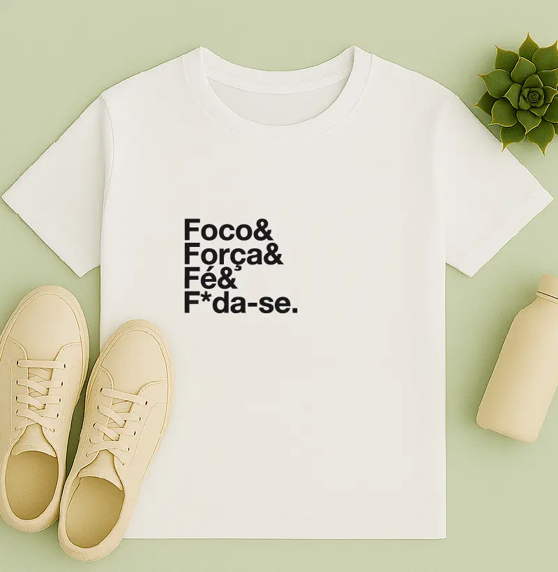 Foco & Força & Fé & F*da-se.