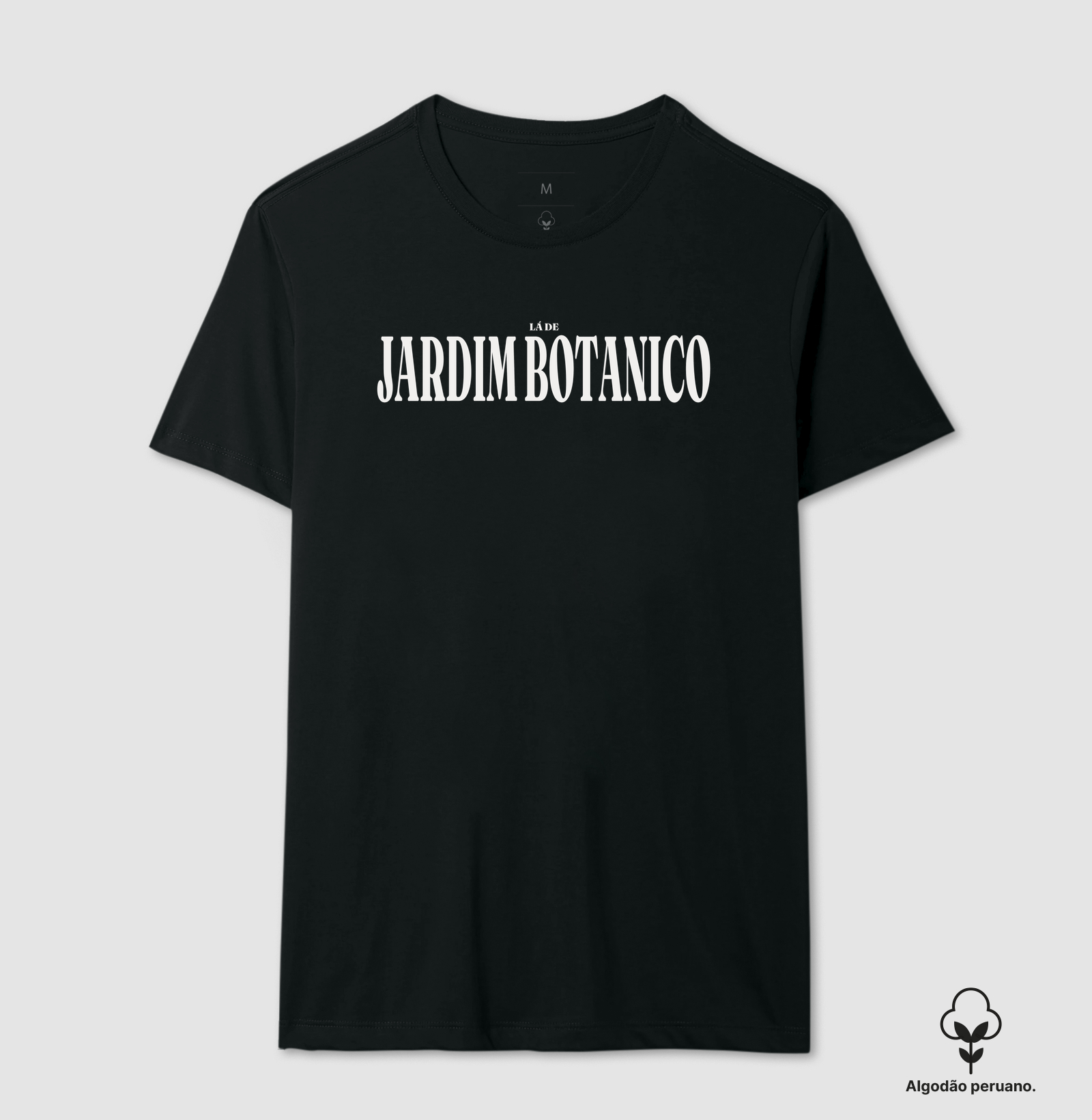 Jardim Botânico | Tipografia DF - Camiseta Algodão Peruano